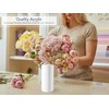 Royal Imports Flower Acrylic Vases Cylinders - Decorative Centerpiece Display