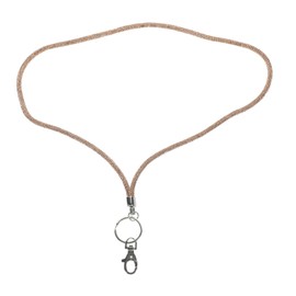 Operitacx Rhinestone Lanyard Für Multifunktionales Umhängeband Mit Metallverschluss Geeignet Für Ausweishalter Schlüssel Und Handys Für Büro Und Champagnerfarbe