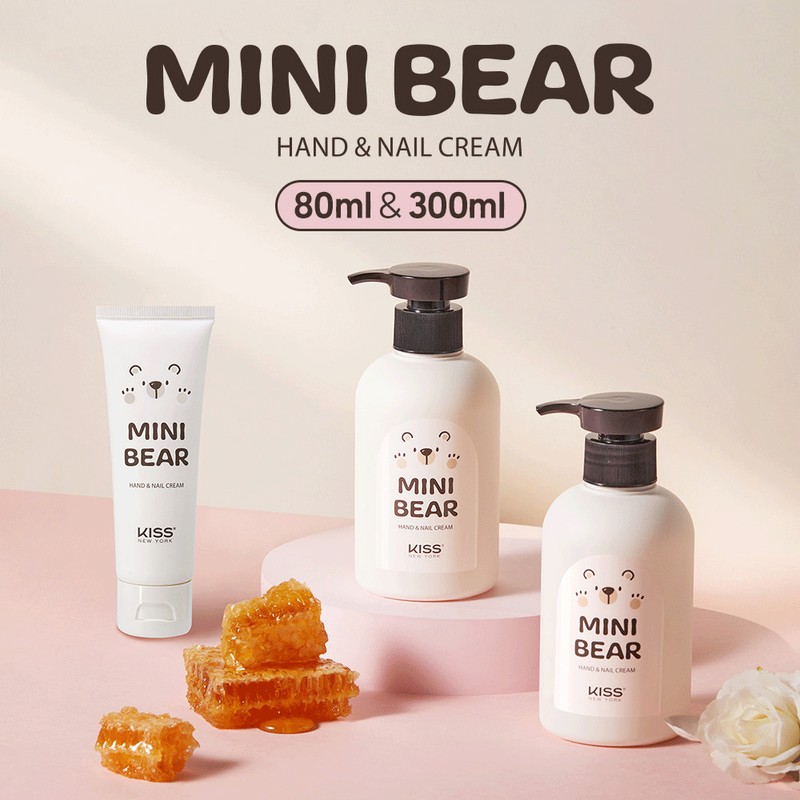 Kiss New York Mini Bear Hand Cream 80ml Hand Lotion