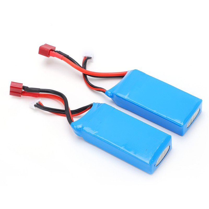 7.4V 1500mAh Lithium Batteries 15C T Plug Model Battery for