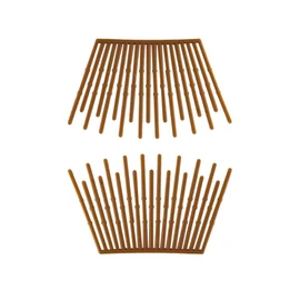 6 Pairs Interlocking Hair Combs Double Side Comb Hair Jaw Clamps Hair Clips Ponytail Holder Hair Styling Accessories for Women Ladies Girls (Mixed Color)