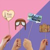 Accessori per foto da viaggio, 23 pezzi, decorazione a tema