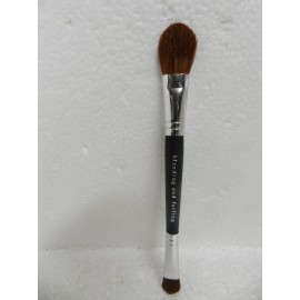 LOT OF 6 BARE MINERALS ESCENTUALS I.D. BLENDING AND FOILING BRUSH DOUBLE END NEW