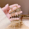 Fashion Jewelry Dream Catcher Long Tassel Gold Plated Earrings