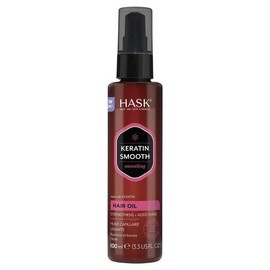 Hask Keratin Smooth Hair Oil Pump Serum 100mL