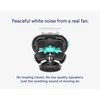 SNOOZ Smart White Noise Sound Machine - Real Fan Inside