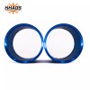 Khaos Motorsports Dodge Challenger Head Light Intake Ring Anodized Blue