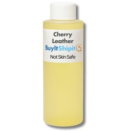 Buyitshipit - Cherry Leather Fragrance from Our Leather Collection - Perfect for Adding Aroma to Freshies, Candles, and Diffusers - 4 Ounces