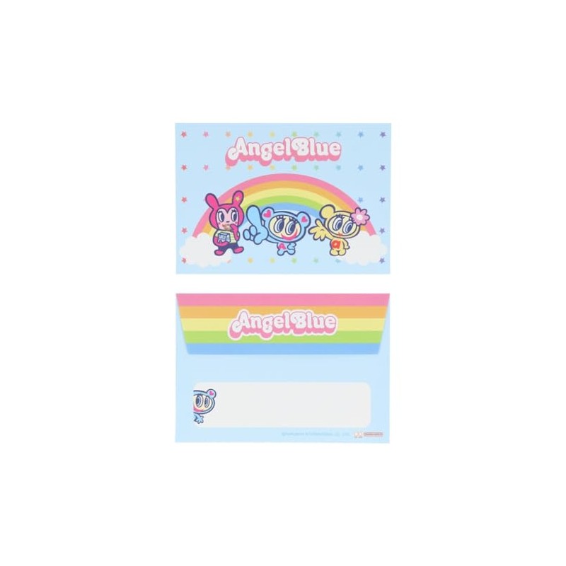 Sunstar Stationery Angel Blue Letter Set, Mini, Blue, S8906904