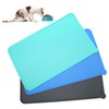 Silicone Pet Placemats Waterproof Slip Resistant Washable Pet Feeding Mat