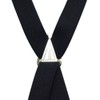 Peace Koubou Suspender, X-Shaped, Plain, 0.8 inches (2 cm) Width,