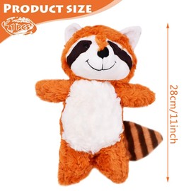 SWZY Plush Raccoon Toy, Stuffed Raccoon Doll, Raccoon Stuffed Animal Plush Toys,Plush Toy,Soft Toy Cuddly Toy for Boys Girls Birthday Gifts-28cm