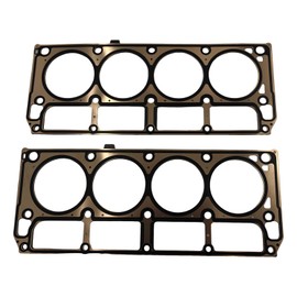 WELLBOX 2PCS LS3 5-Layer MLS Head Gaskets for 6.0, 6.2 L99, L76, L77, LS2, LQ4, LQ9, L92, L96, L94, L9H Engines -OE#12589227