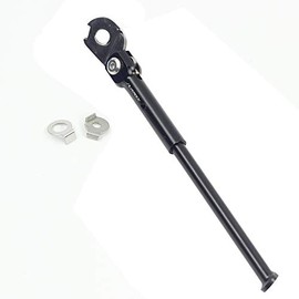 Silverock Alloy Bike Kickstand for Brompton 16" 349 Parking Stand Bicycle 3sixty Trifold Rear Axle Side Standaard Kick Stand (black)