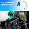 Hihaha 6Pcs Fuel Injector Wiring Harness for Nissan Frontier 2000-2002