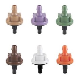 Rain Bird PC-07-1032 Pressure Compensating Drip Emitter Thread x Barb 7.0 GPH