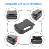 QINIZX 5 Packs Battery Wall Mount Storage Shelf Rack, Battery