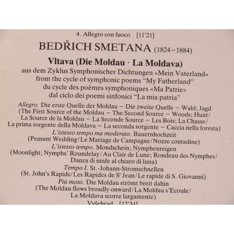 Sinfonie 9/Die Moldau