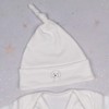 Azeeda 'Cute Poodle Sketch' Baby Beanie Hat (BH00032328) White