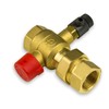 Caleffi Cap Valve 1 Inch for Expansion Vessels from 80