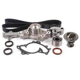 MPLUS Timing Belt Kit & Water Pump & Hydraulic Tensioner & Thermostat Fits 2006-2008 for Lexus RX400h 3.3L 3300CC 202Cu. In. V6 ELECTRIC/GAS DOHC Naturally Aspirated