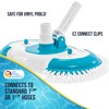 U.S. Pool Supply 16" Weighted Pool Vacuum Head with Nylon