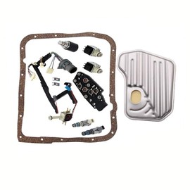 A-HEENGOINWEI 1set Transmission Solenoid Kit Set with Harness 4L60E 4L65E 4L70E Transmission Master Solenoid Kit Replacement for 1993-2005 GM EPC Shift TCC 3-2 PWM