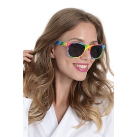 Zac's Alter Ego PRIDE Rainbow Framed UV400 Sunglasses