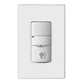 Cooper Controls ONW-P-1001-MV-W NeoSwitch PIR Single Level 120/277V Wall Switch Sensor, White