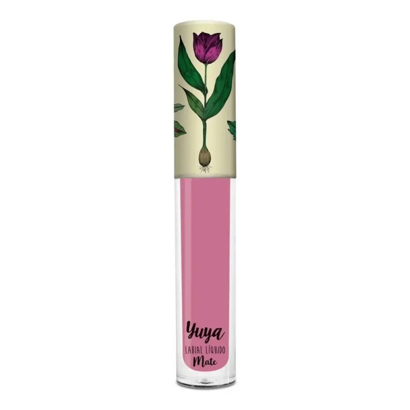 Labial Líquido Mate Yuya, Tono Vida, de Larga Duración