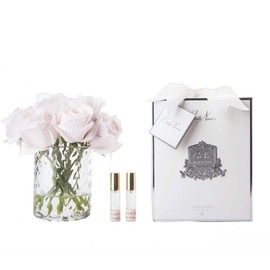 Cote Noire-Herringbone French Pink Rosebuds