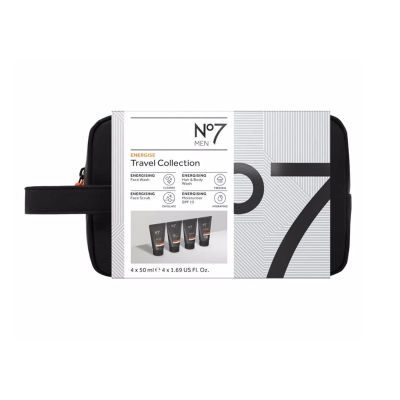 No7 Men's Energizing Minis Travel Set