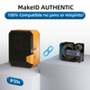 MakeID P31S&P31 Multi-Purpose Nylon Labels with Ribbon Industrial Label Maker