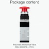 VIILOCK Pneumatic Mechanical Valve, 1/4” NPT 5 Way 2 Position