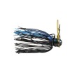 Luck E Strike Bass Fishing Lures Jig Jimmy Houston Scrounger Head - Black/Blue  3/8 oz
