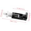 E-outstanding Heatsink Mount Pin 8PCS Plastic Fastener Mounting Clips Heatsink