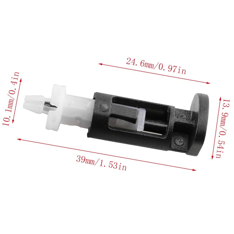 E-outstanding Heatsink Mount Pin 8PCS Plastic Fastener Mounting Clips Heatsink