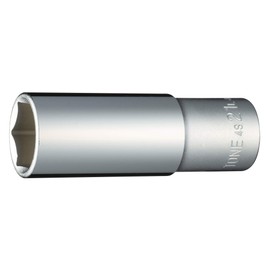 Tone Deep Socket (6 Angle) 4S-21L Drive Angle 0.5 inch (12.7 mm) (1/2 mm), Double Side Width 0.8 inches (21 mm)