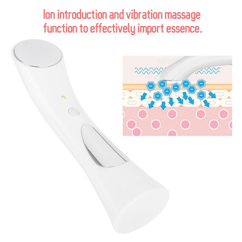 USB Micro current Ultrasonic Ion Importing Facial Pores Cleansing Instrument