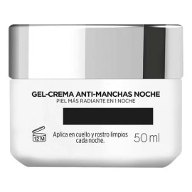 Gel Crema Noche Anti-manchas Ácido Glicólico L'oréal Paris Para Todo Tipo de Piel de Noche 50 mL