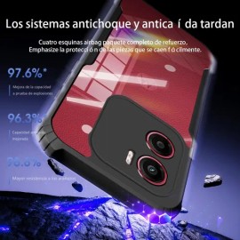 Funda Para Motorola Moto G24 4g/ G24 Power Antigolpes Con Airbag Delgada Antideslizante Antiamarilleo