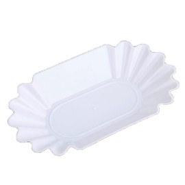 zalati Coffee Bean Display Reusable Plastic Home Kitchen Temporary Storage White