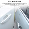 TSUINZ For Ford Car Door Edge Trim Guard Moulding Rubber