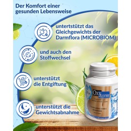 EverLife Oxytarm - Natural Intestinal Cleanser for Constipation - Magnesium & Bioflavonoids - Intestinal Cleansing, Detoxification & Immune Strengthening Since 2004-120 Tablets - Molecular Innovation