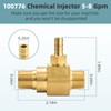 5-8 GPM Chemical Injector for Pressure Washer #100776 (2 Pack)