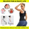 Gotoly Women Back Brace Posture Corrector Waist Trainer Vest Adjustable