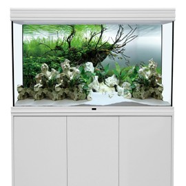 AWERT 24x16 inches Branches Fish Tank Background Seaweed Aquarium Background River Bed & Lake Aquarium Background Vinyl Background