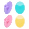 Set 4 Cepillo Facial De Silicón Exfoliante Limpiador