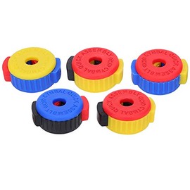 Tuerca de liberación rápida de tambor 5 piezas Kit de platillo de ajuste rápido engrosado de plástico para hebilla de fijación de tambor de percusión