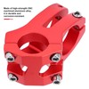 Bike Short Stem 25.4x35mm Aluminum Alloy Corrosion Resistant Bicycle Hollow